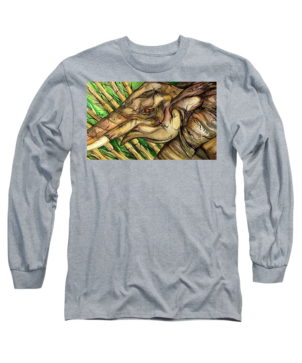 Elephant Run - Long Sleeve T-Shirt