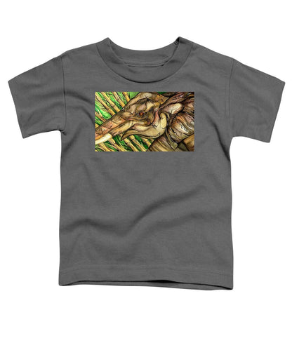 Elephant Run - Toddler T-Shirt