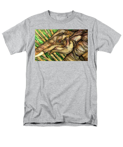 Elephant Run - Men's T-Shirt  (Regular Fit)