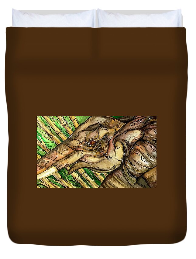 Elephant Run - Duvet Cover