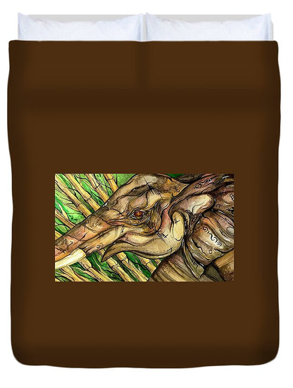 Elephant Run - Duvet Cover