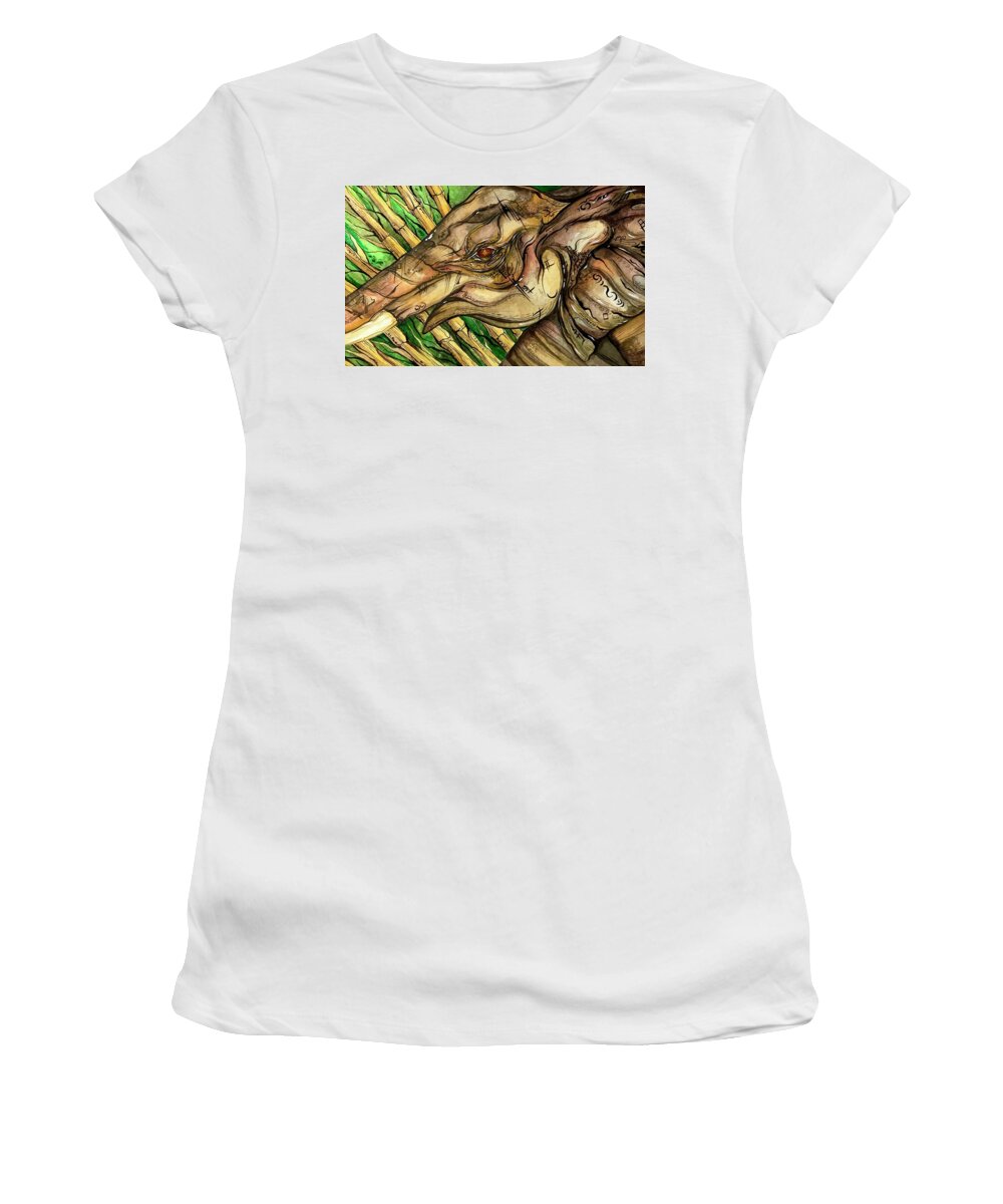 Elephant Run - Women's T-Shirt