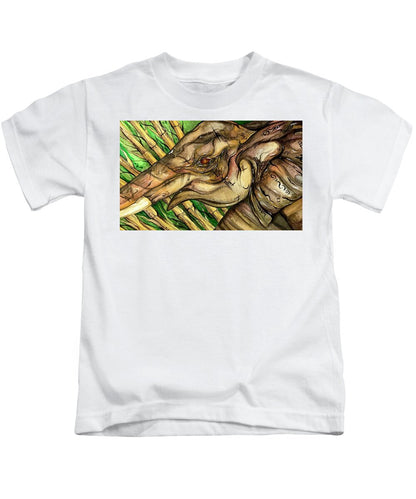 Elephant Run - Kids T-Shirt