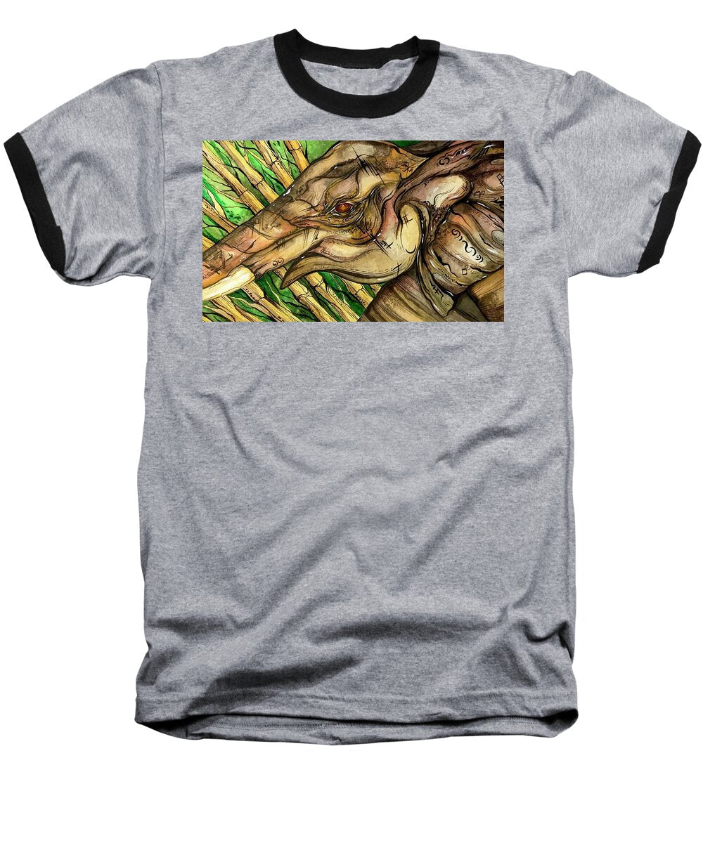 Elephant Run - Baseball T-Shirt