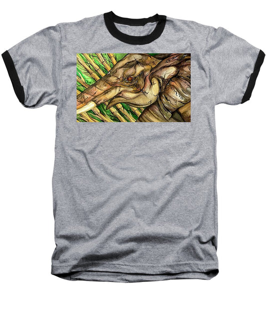 Elephant Run - Baseball T-Shirt