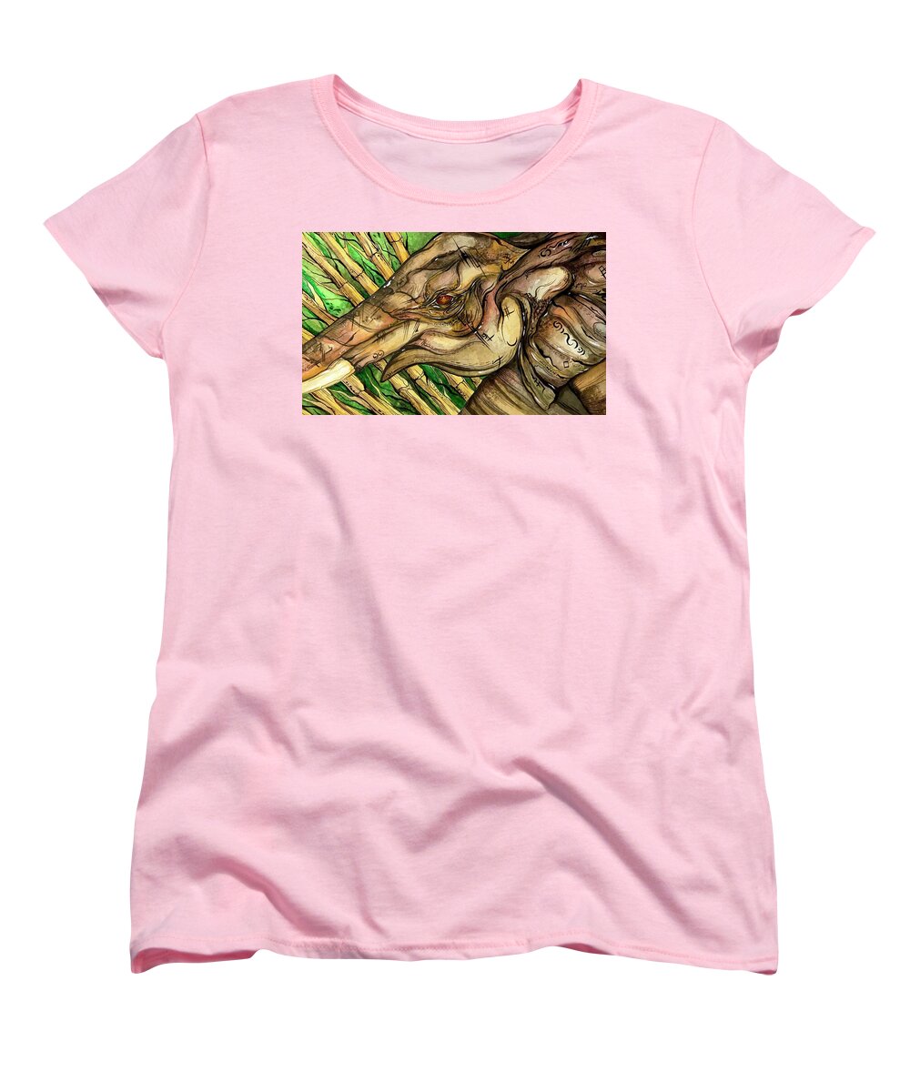 Elephant Run - Women's T-Shirt (Standard Fit)