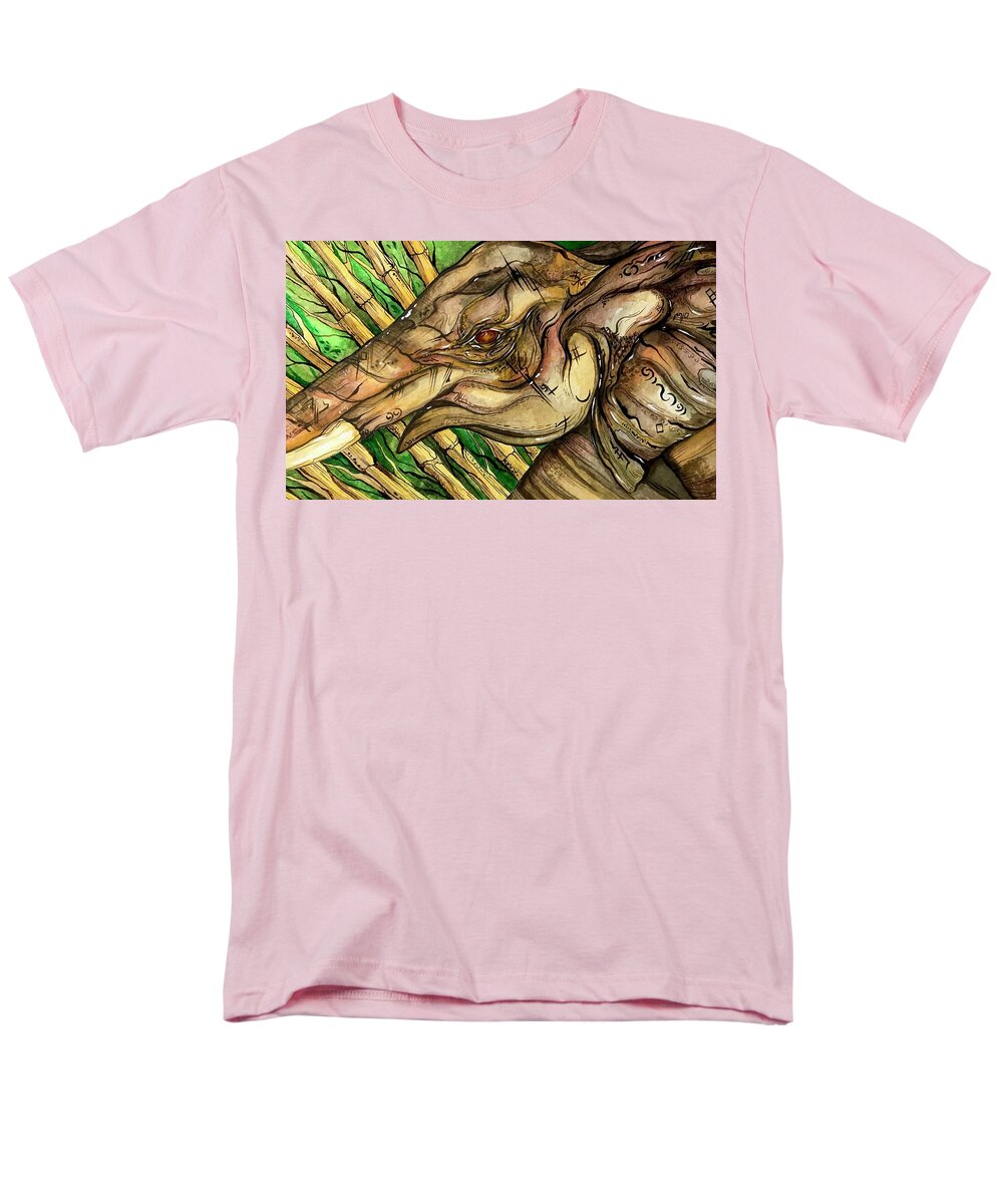 Elephant Run - Men's T-Shirt  (Regular Fit)