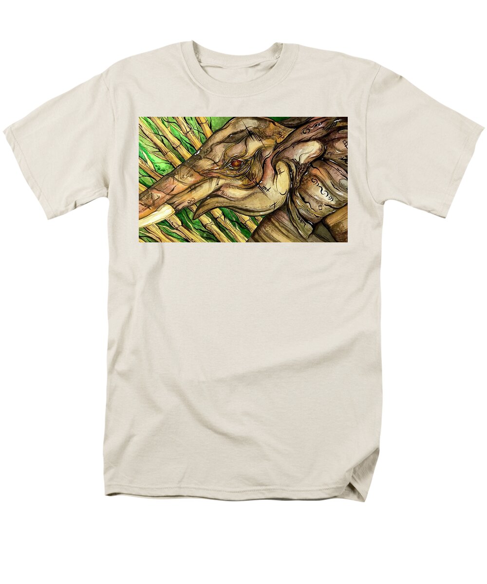 Elephant Run - Men's T-Shirt  (Regular Fit)