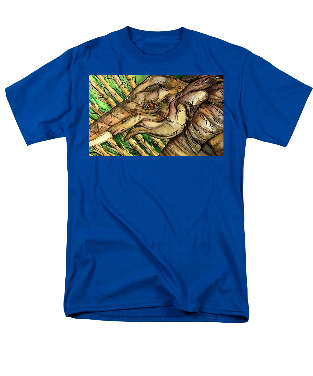 Elephant Run - Men's T-Shirt  (Regular Fit)