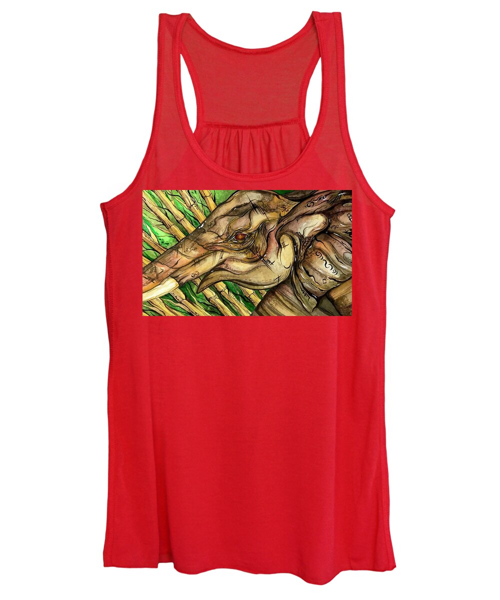 Elephant Run - Women's Tank Top