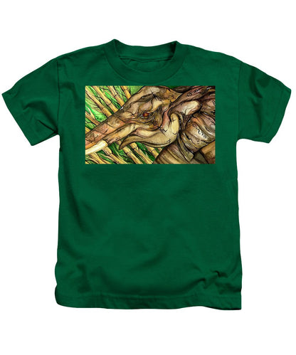 Elephant Run - Kids T-Shirt