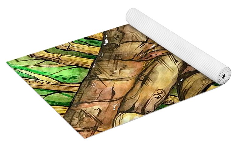 Elephant Run - Yoga Mat