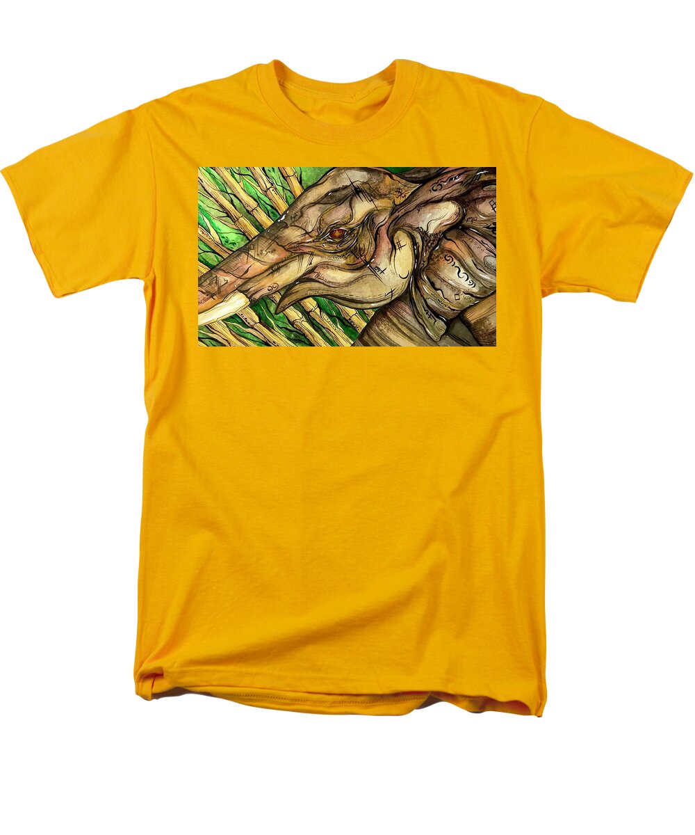 Elephant Run - Men's T-Shirt  (Regular Fit)