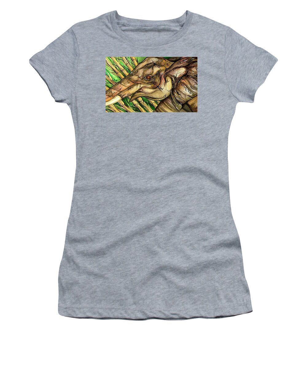 Elephant Run - Women's T-Shirt