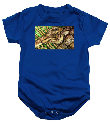 Elephant Run - Baby Onesie