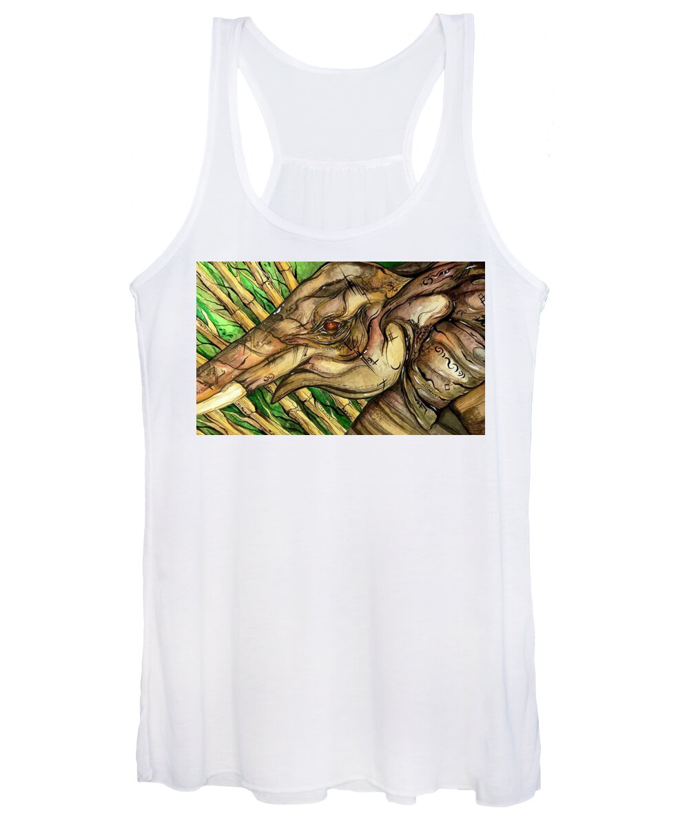 Elephant Run - Women's Tank Top