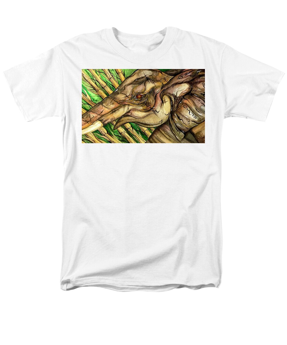 Elephant Run - Men's T-Shirt  (Regular Fit)