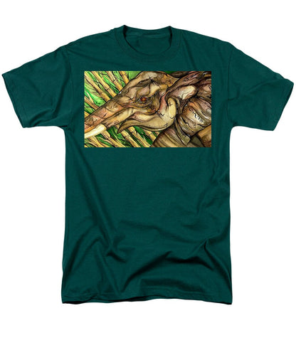 Elephant Run - Men's T-Shirt  (Regular Fit)