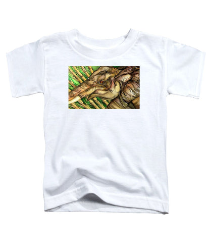 Elephant Run - Toddler T-Shirt