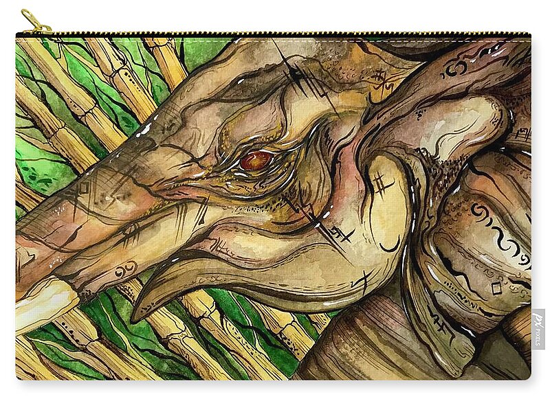 Elephant Run - Zip Pouch