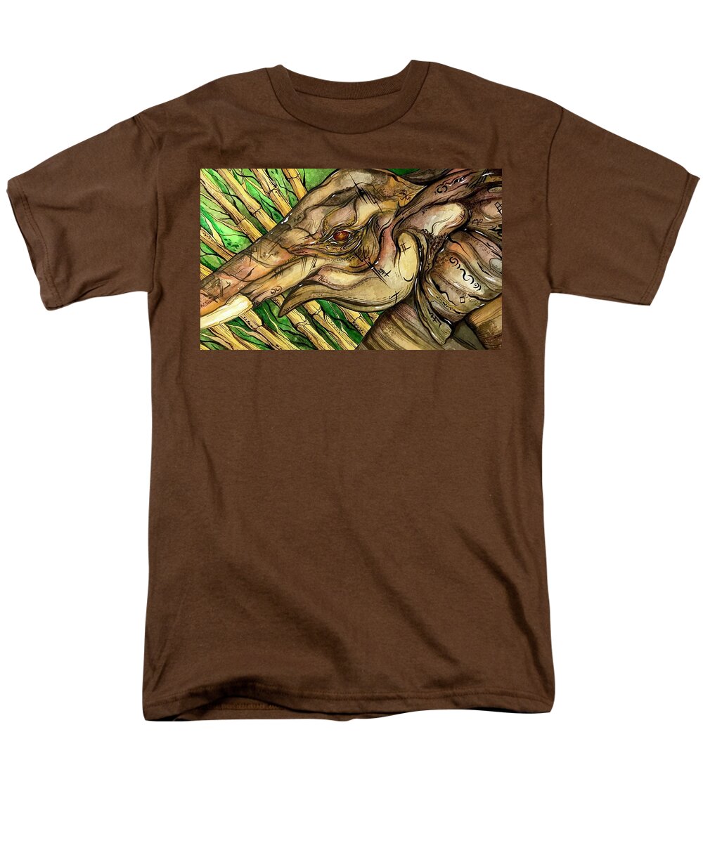 Elephant Run - Men's T-Shirt  (Regular Fit)