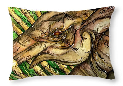 Elephant Run - Throw Pillow