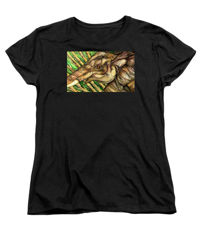 Elephant Run - Women's T-Shirt (Standard Fit)