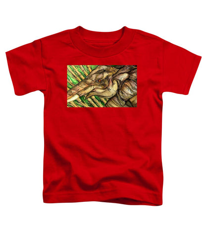 Elephant Run - Toddler T-Shirt
