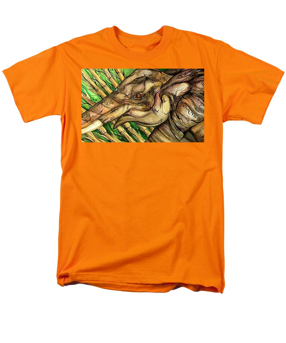 Elephant Run - Men's T-Shirt  (Regular Fit)