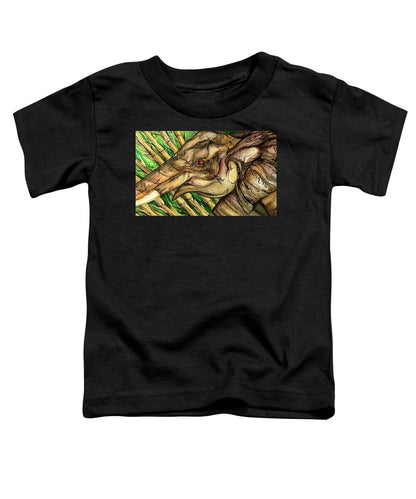 Elephant Run - Toddler T-Shirt