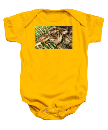 Elephant Run - Baby Onesie