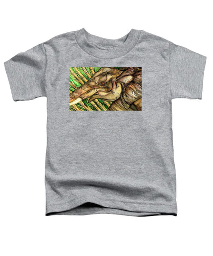 Elephant Run - Toddler T-Shirt
