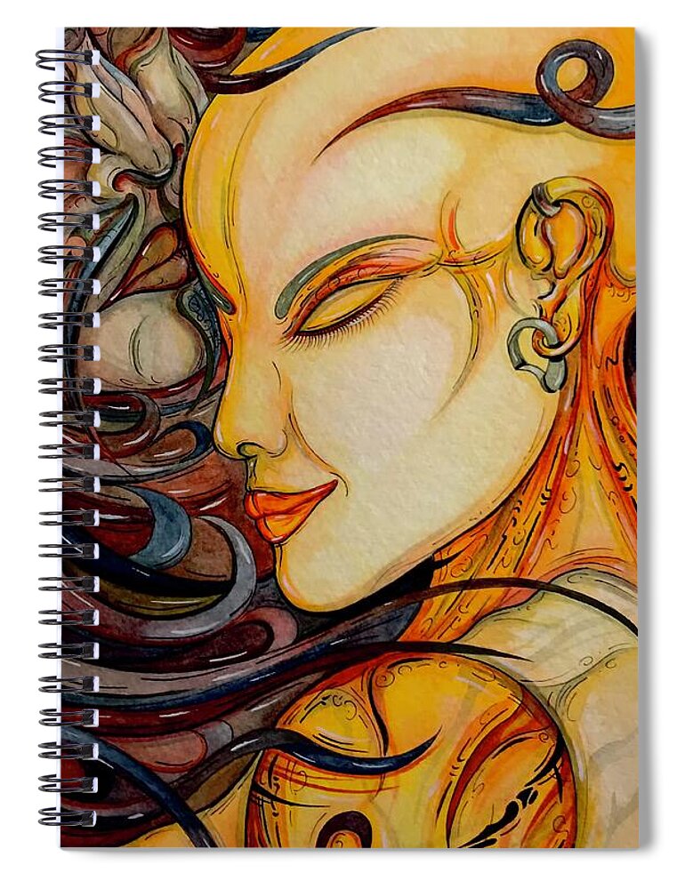Forehead Kiss - Spiral Notebook