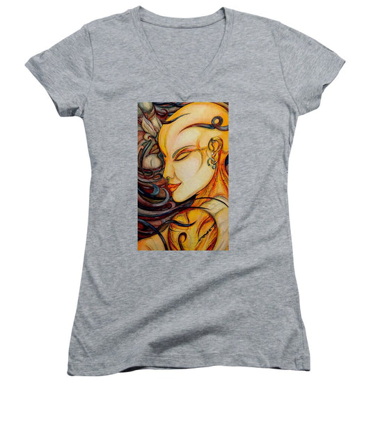 Forehead Kiss - Women's V-Neck