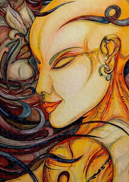 Forehead Kiss - Puzzle