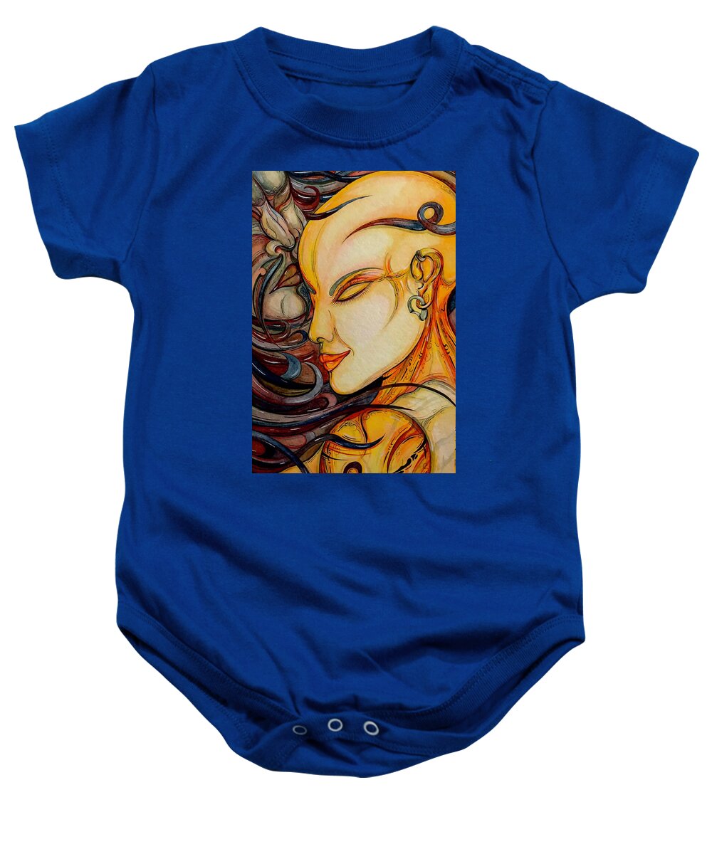 Forehead Kiss - Baby Onesie