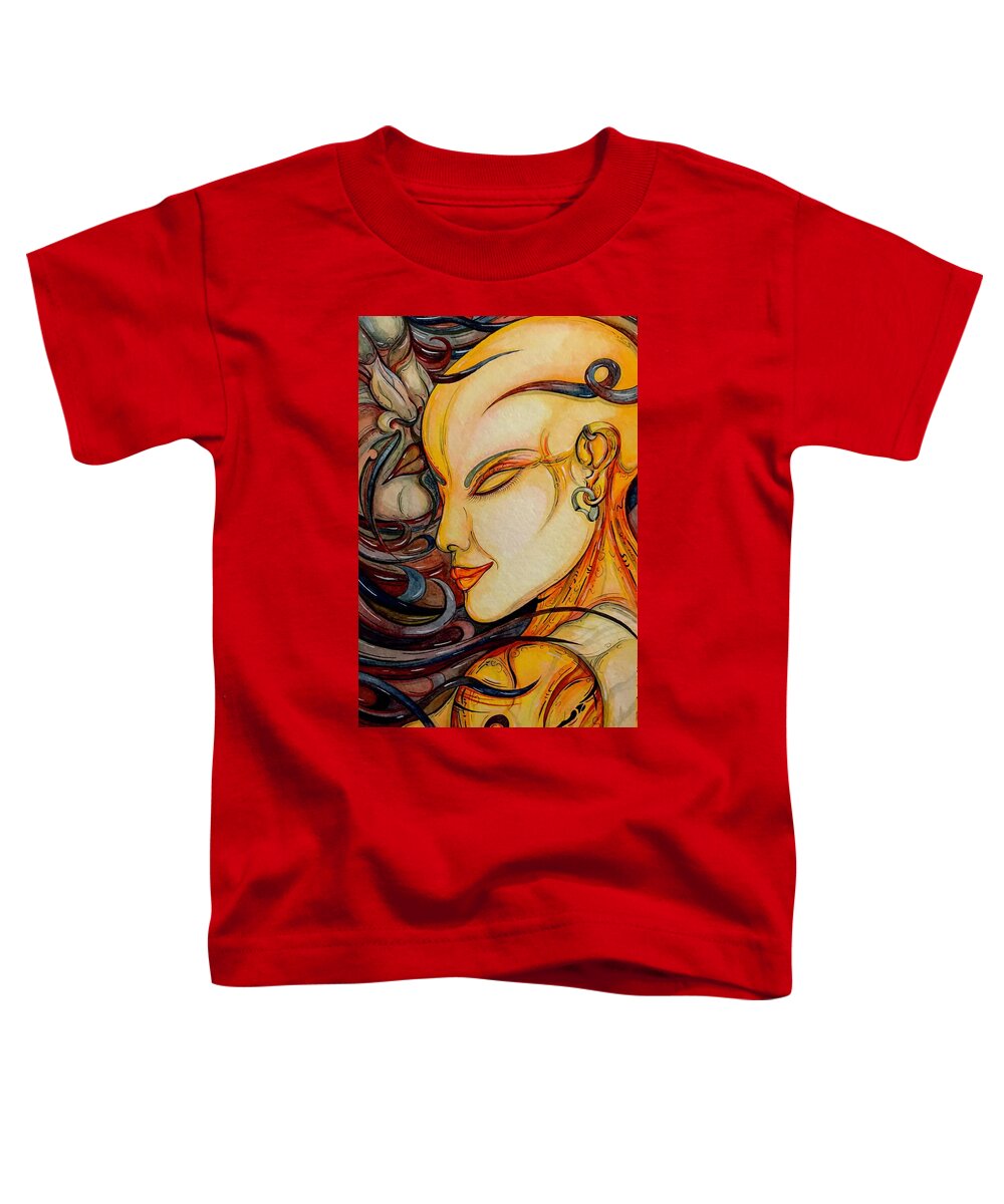 Forehead Kiss - Toddler T-Shirt