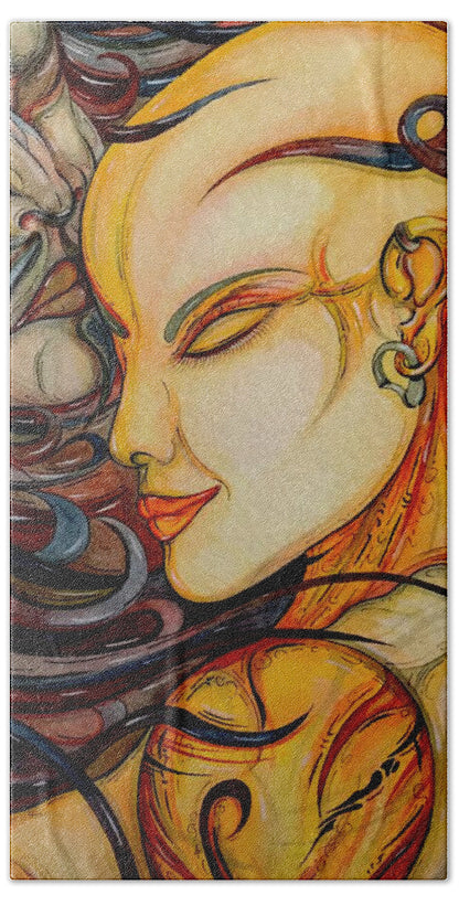 Forehead Kiss - Beach Towel
