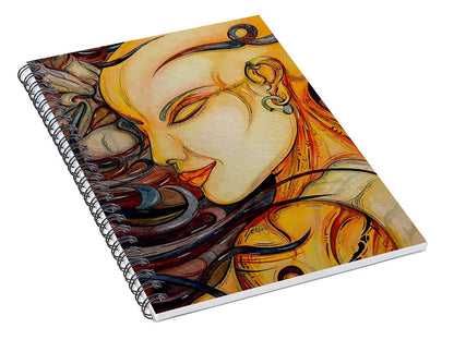 Forehead Kiss - Spiral Notebook