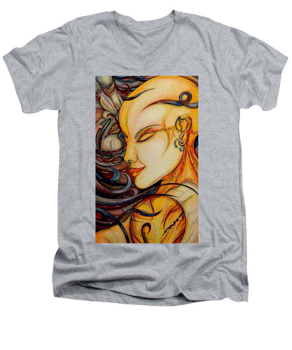 Forehead Kiss - Men's V-Neck T-Shirt