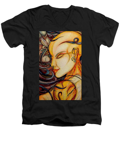 Forehead Kiss - Men's V-Neck T-Shirt