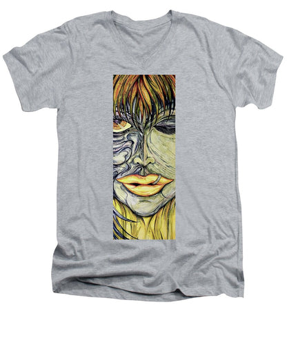 Froggy - Men's V-Neck T-Shirt