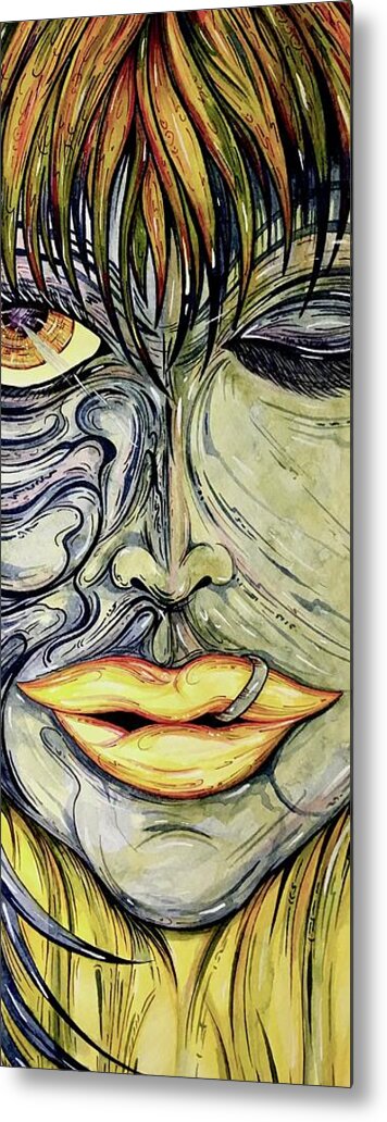 Froggy - Metal Print