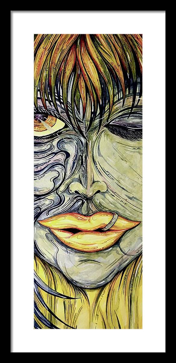 Froggy - Framed Print