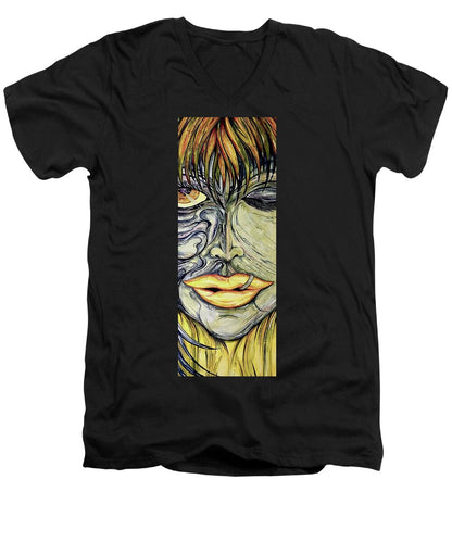 Froggy - Men's V-Neck T-Shirt