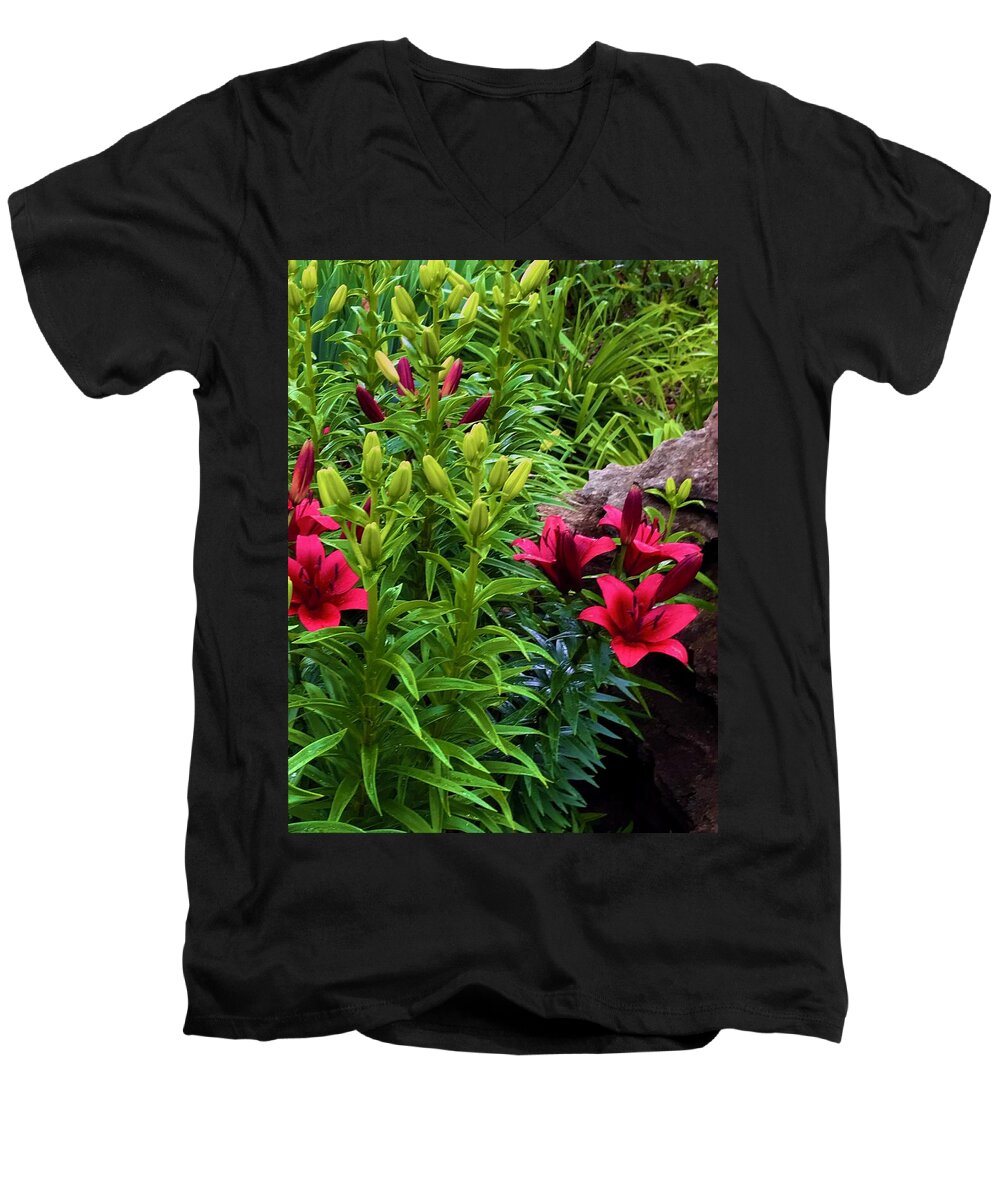 Garden Love - Men's V-Neck T-Shirt