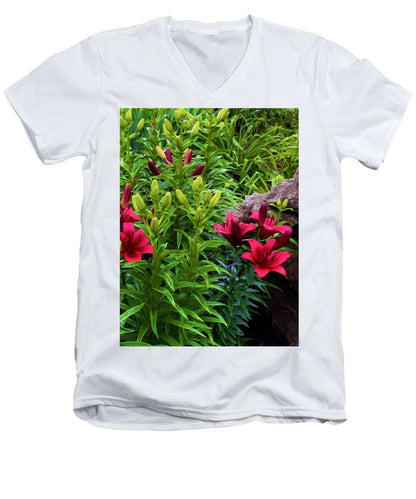 Garden Love - Men's V-Neck T-Shirt