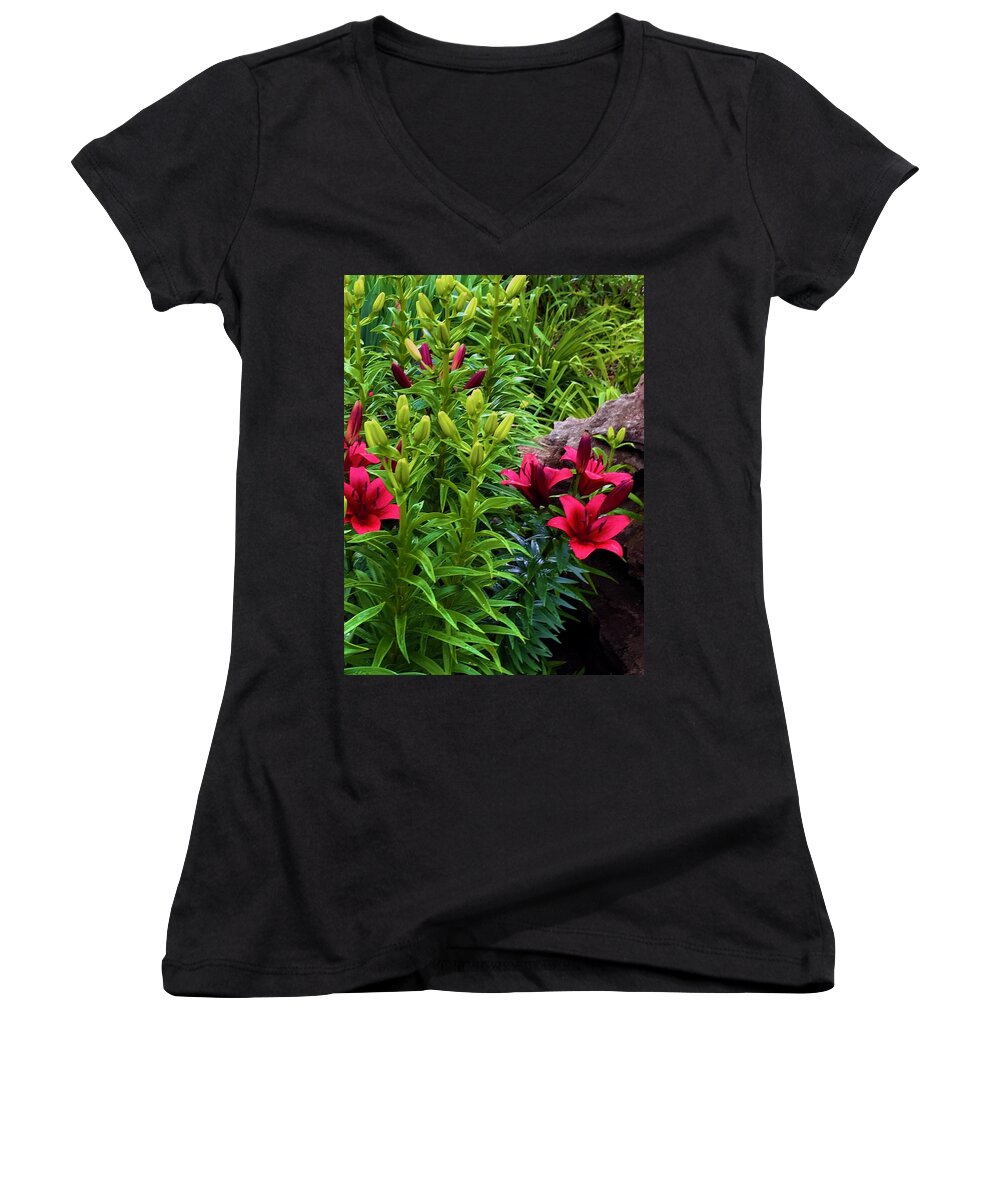 Garden Love - Women's V-Neck