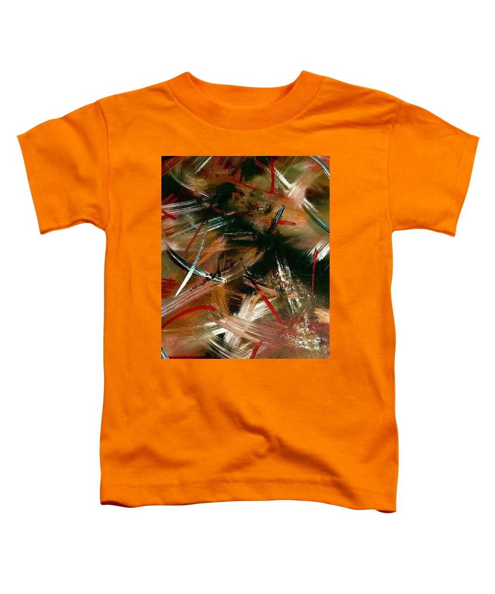 Gold Feather 1 - Toddler T-Shirt