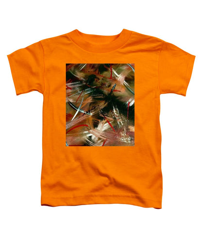 Gold Feather 1 - Toddler T-Shirt